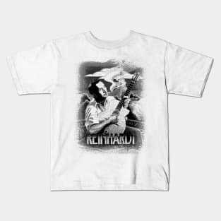 Django Reinhardt(Jazz guitarist and composer) Kids T-Shirt